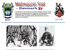 Tablet Screenshot of malmquist-site.com